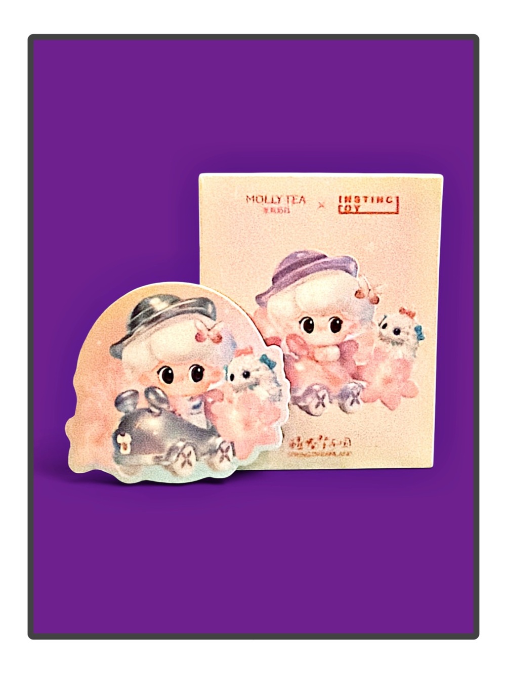 Molly Tea x INSTINCTOY Spring Dreamland Series Figurine Booma Car